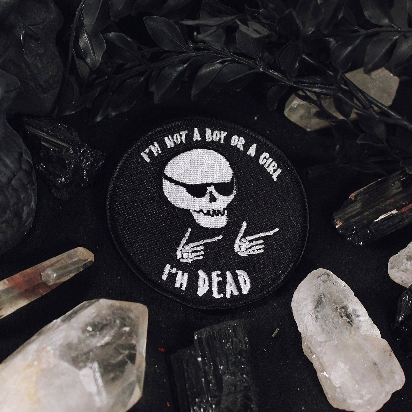 I'm Not A Boy Or A Girl, I'm Dead Patch