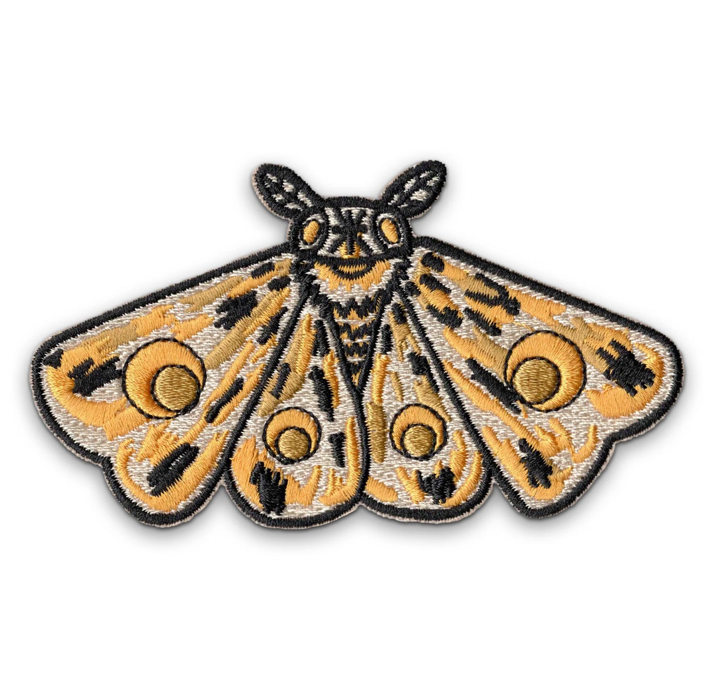 Moon Moth Iron-On Patch