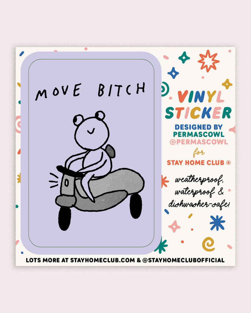 Move Vinyl Sticker