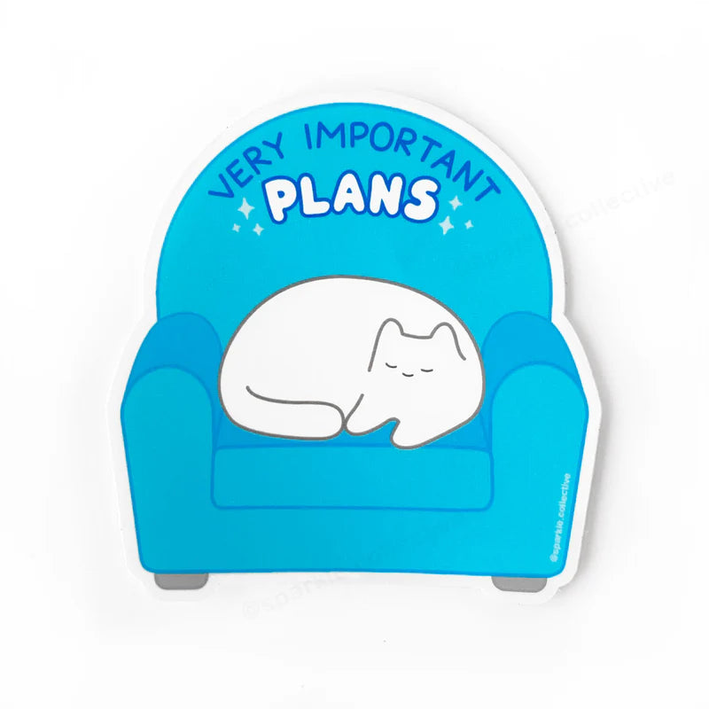 Very Important Plans Vinyl Sticker