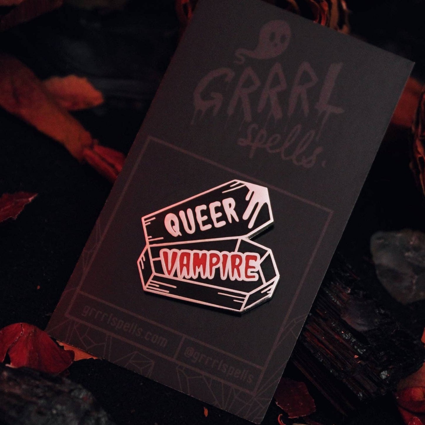 Queer Vampire Pin