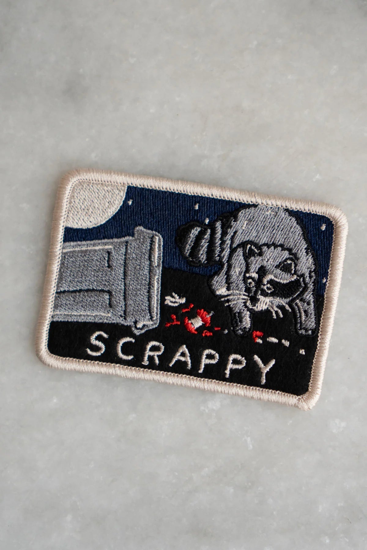 Scrappy Raccoon (Trash) - Sticky Patch