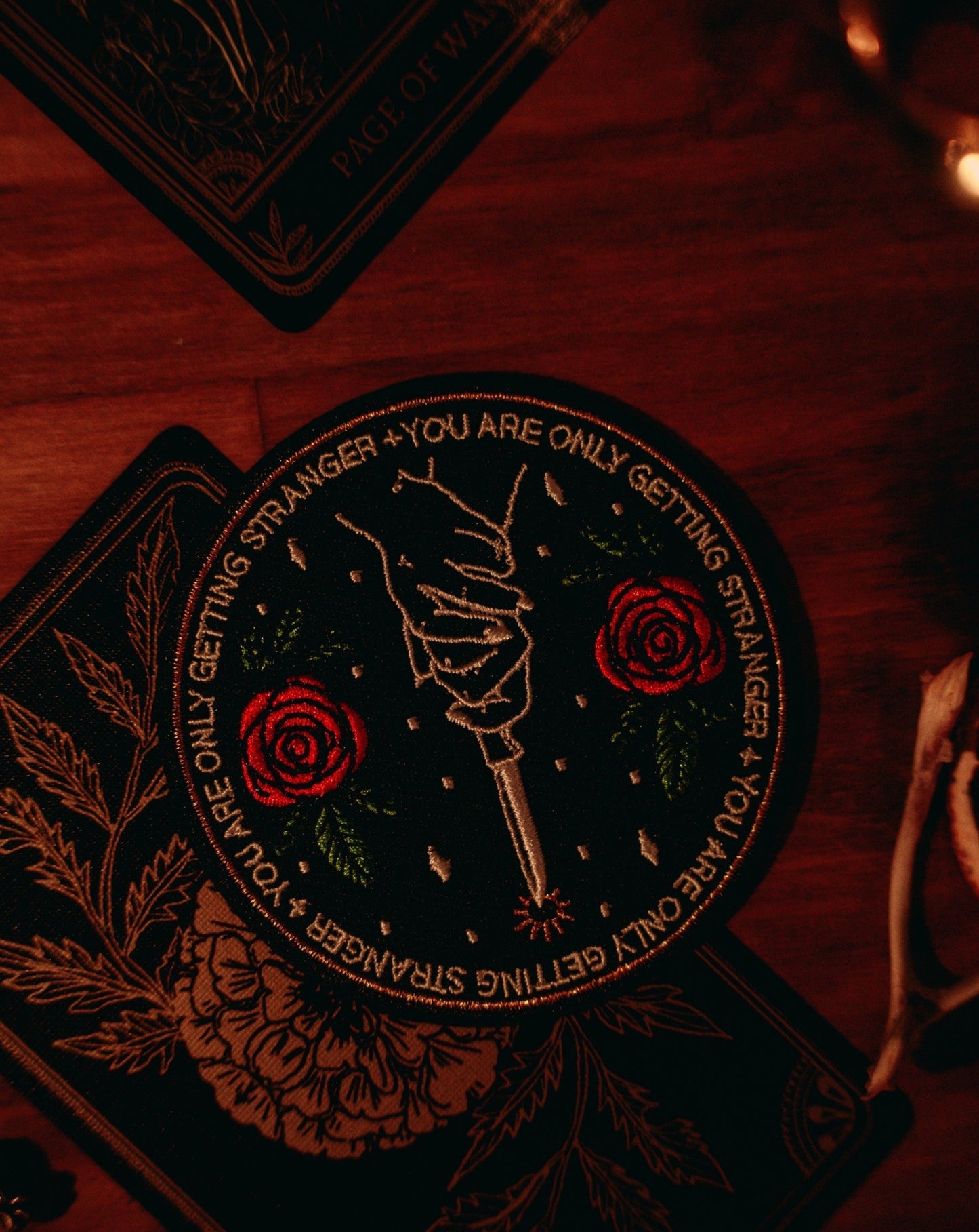 Embroidered Patch - "You Are Only Getting Stranger"