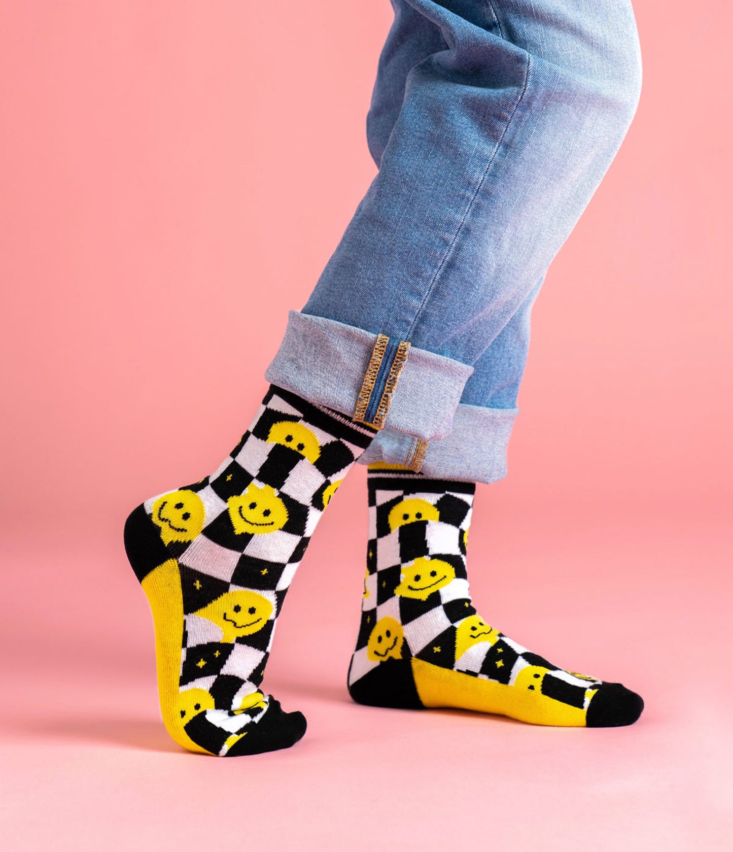 Check Mate Kid's Sock
