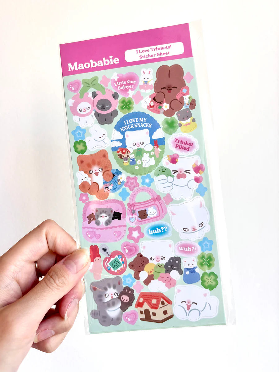 I Love Trinkets - Sticker Sheet