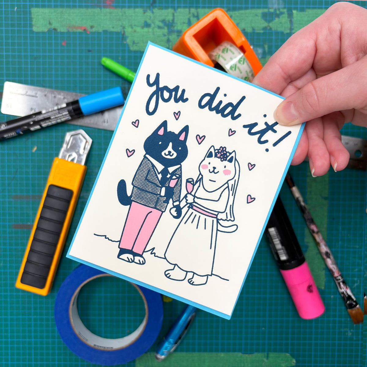 You Did It! Greeting Card
