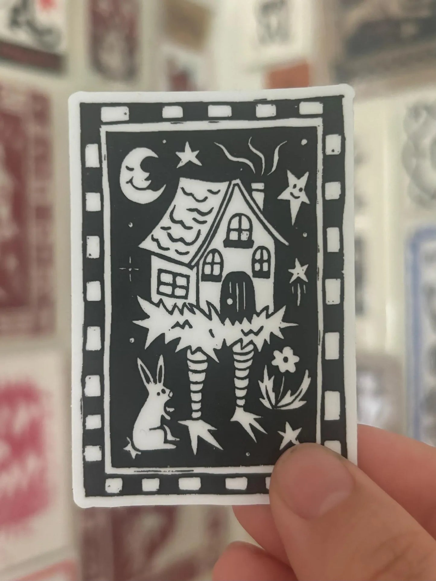 Baba Yaga Sticker