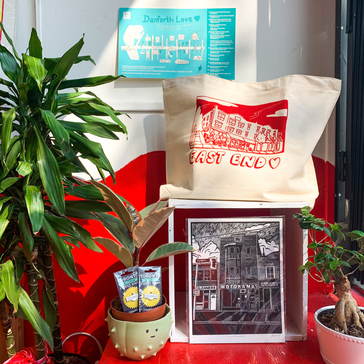 Jumbo East End Love Tote