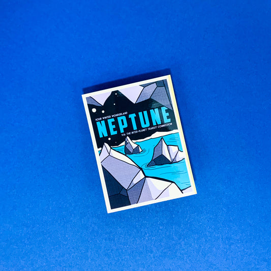 Neptune Poster Sticker