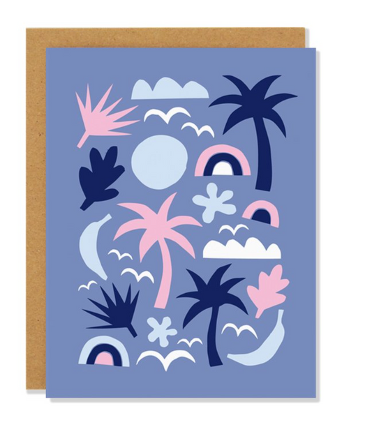 Tropics Greeting Card