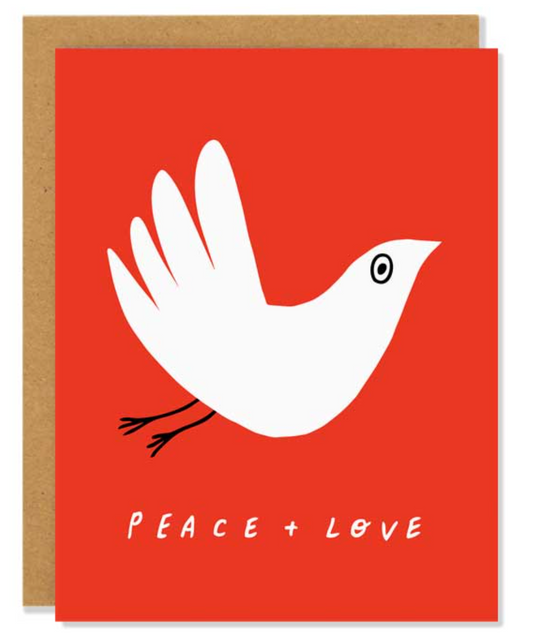 Peace & Love Holiday Greeting Card
