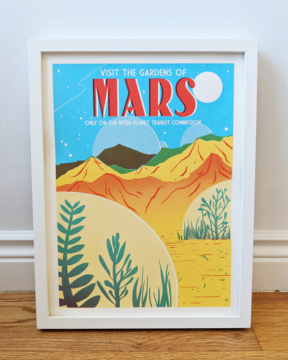 Mars Screen Print