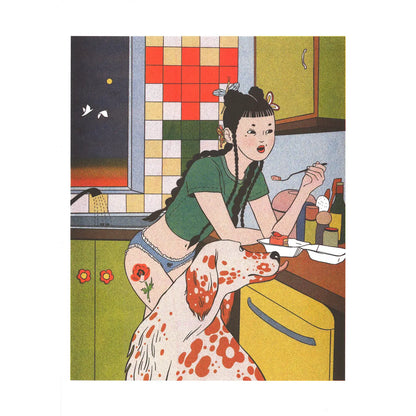 Midnight Snacks - A3 Poster - Sunny Wu