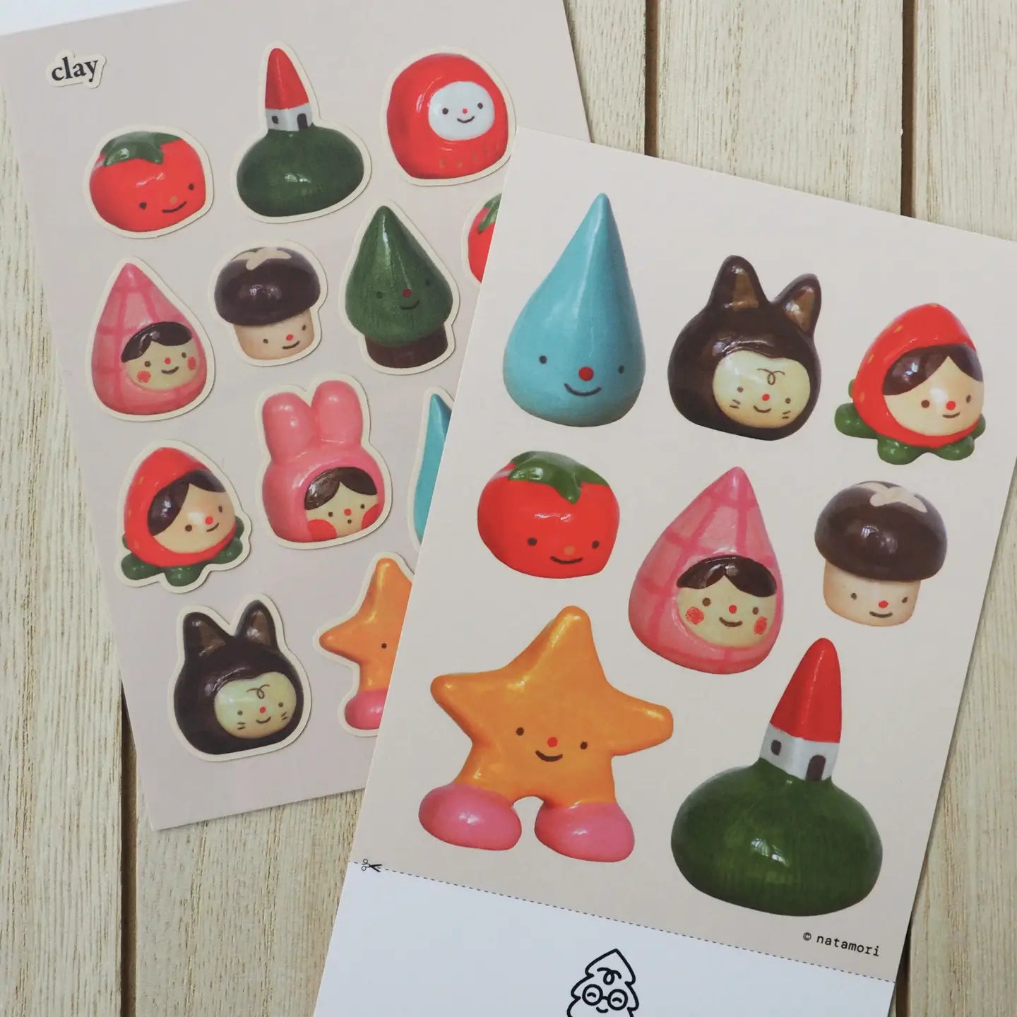 Clay • Sticker Sheet