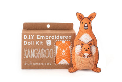 DIY Embroidered Animals Kit