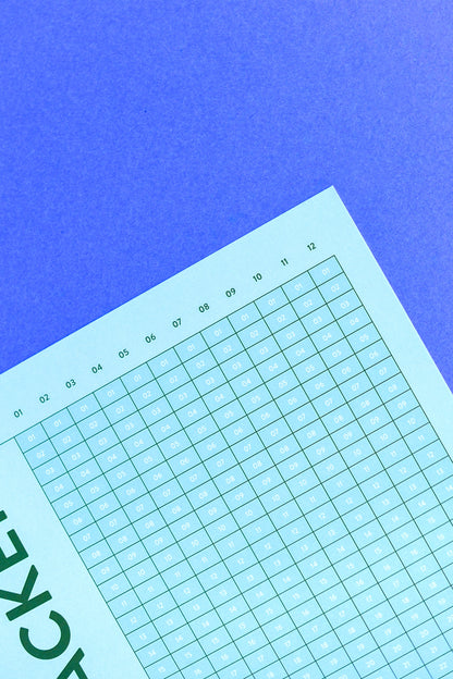 Year - Habit Tracker Poster (Yellow)