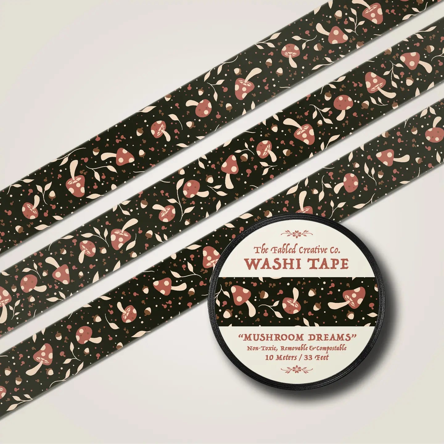 Mushroom Dreams Washi Tape
