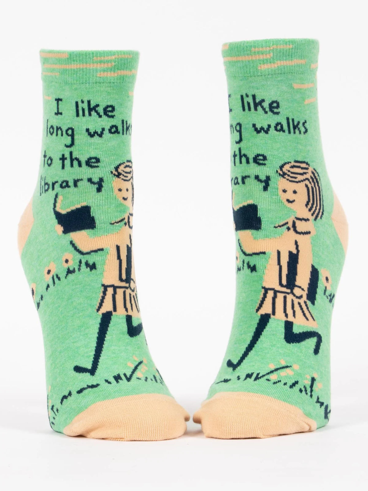 Long Walks Library Ankle Socks - W