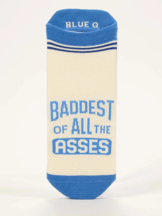 Baddest of Asses SneakerSocks - S/M
