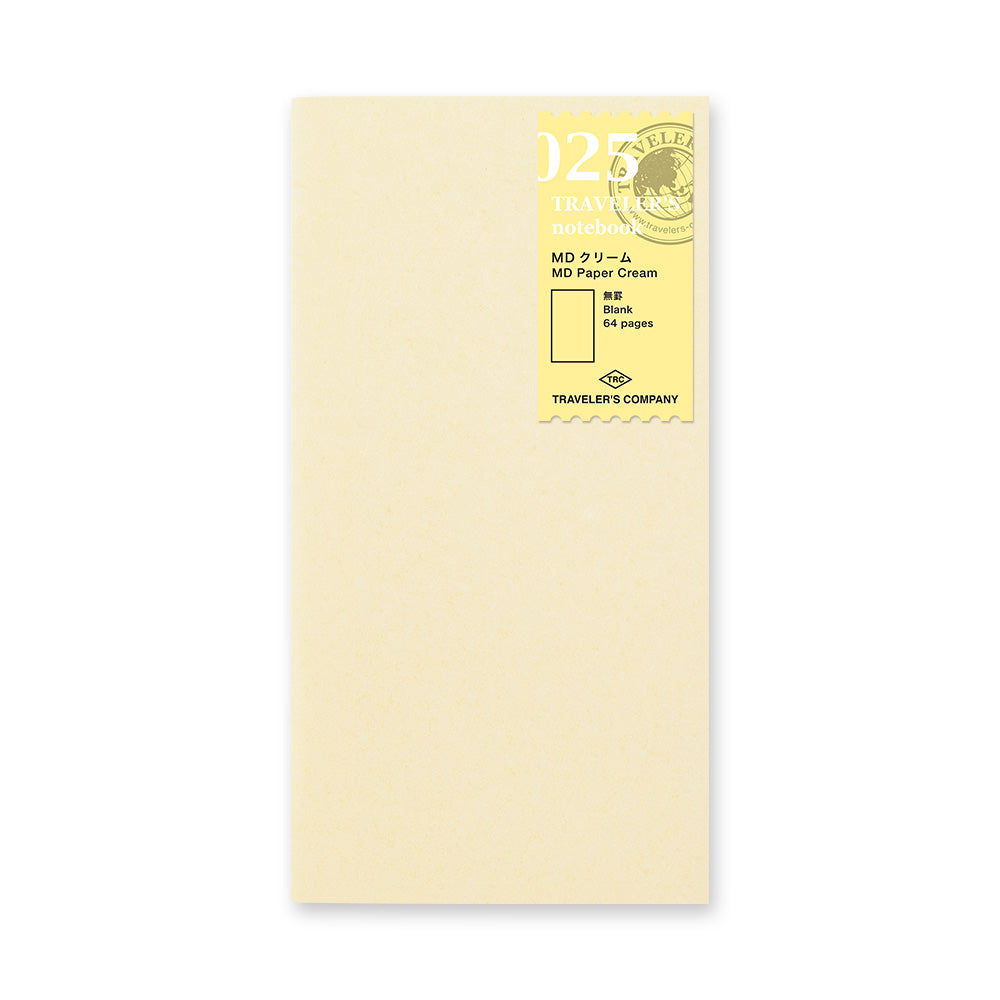 TRAVELER'S notebook 025 MD Paper Cream