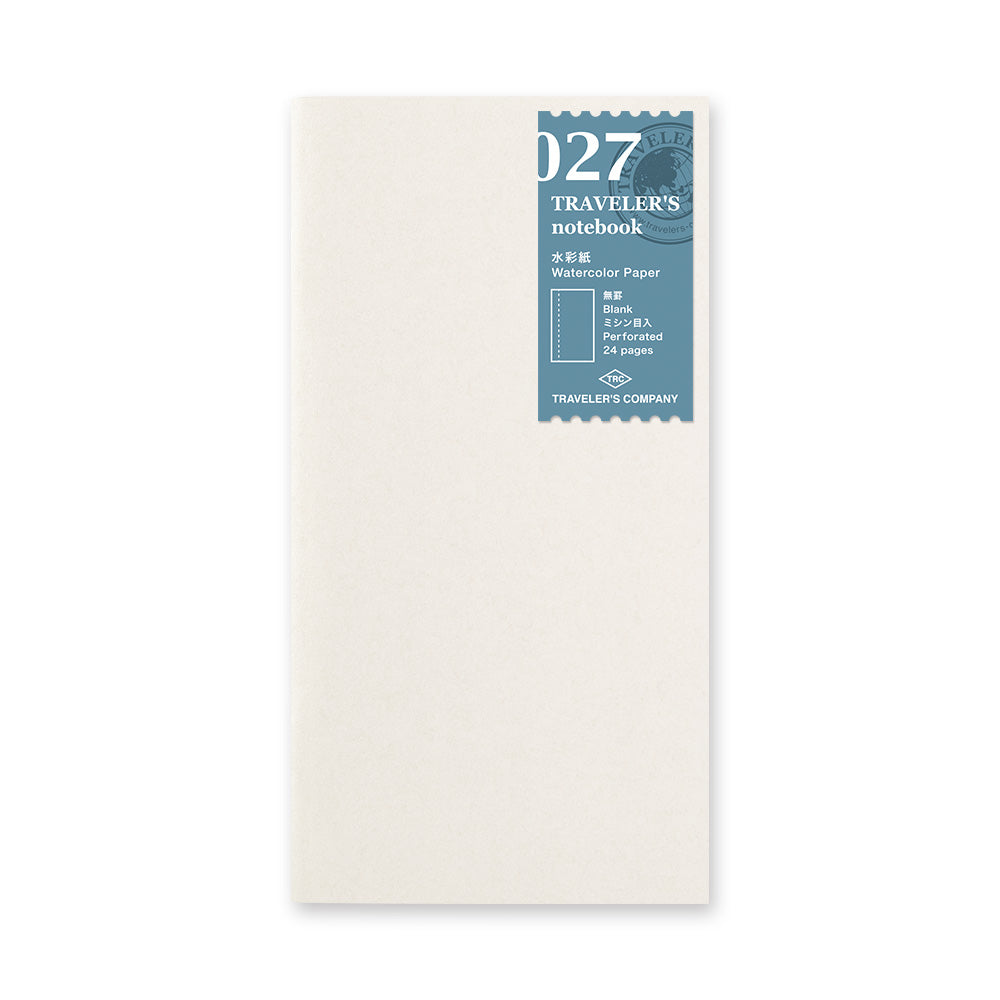TRAVELER'S notebook 027 Watercolor Paper
