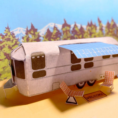Build Your Own Vintage Airstream Postcard