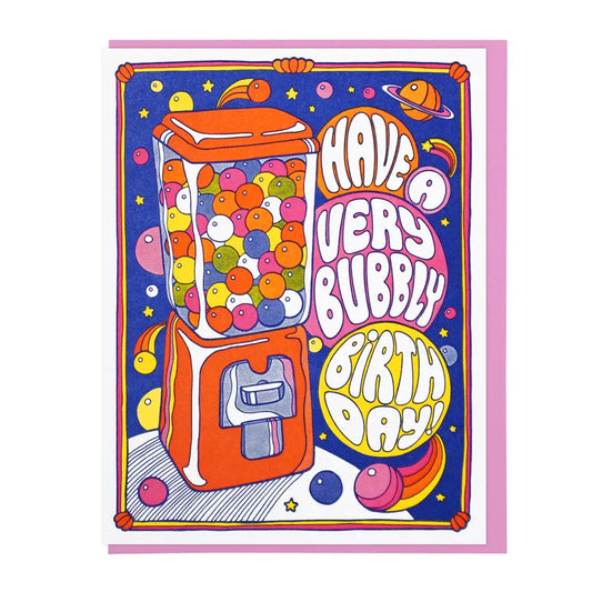 Bubbly Birthday Greeting Card