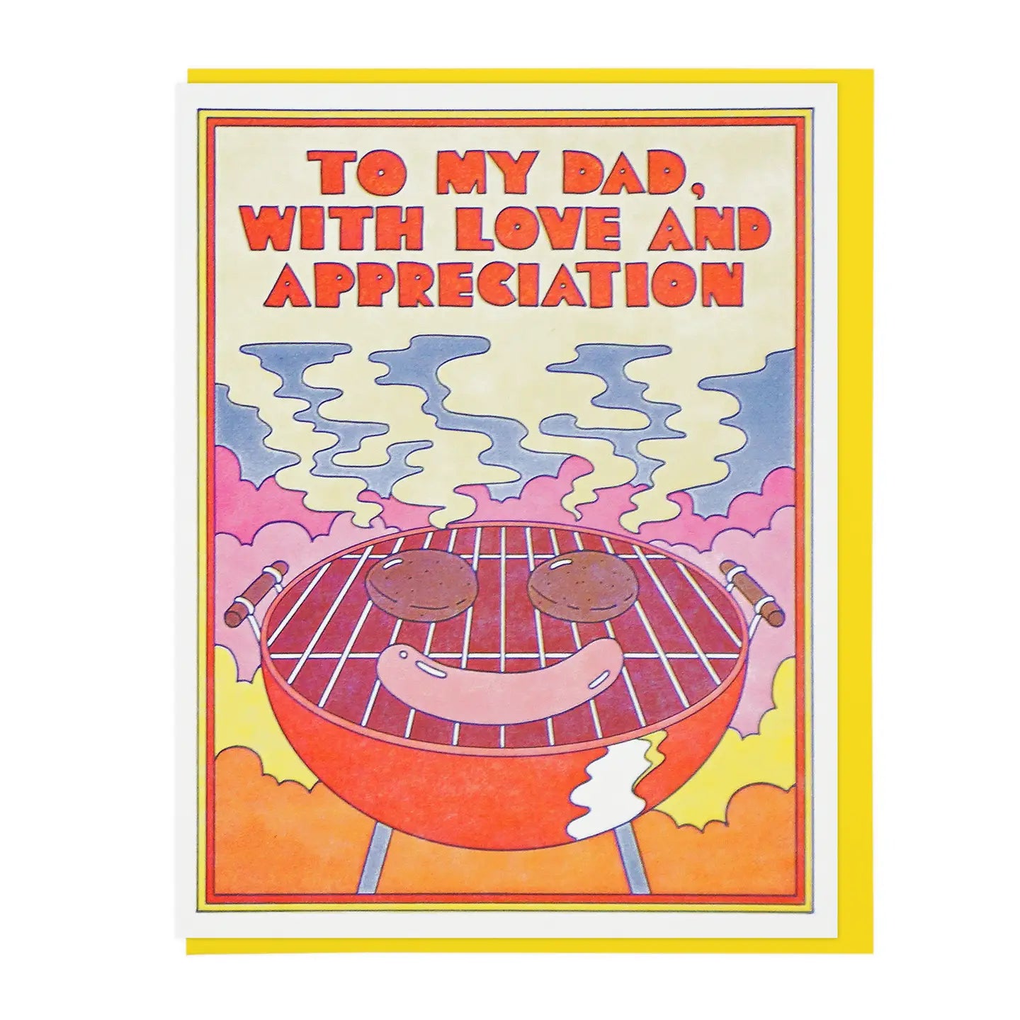 To My Dad with Love and Appreciation Greeting Card