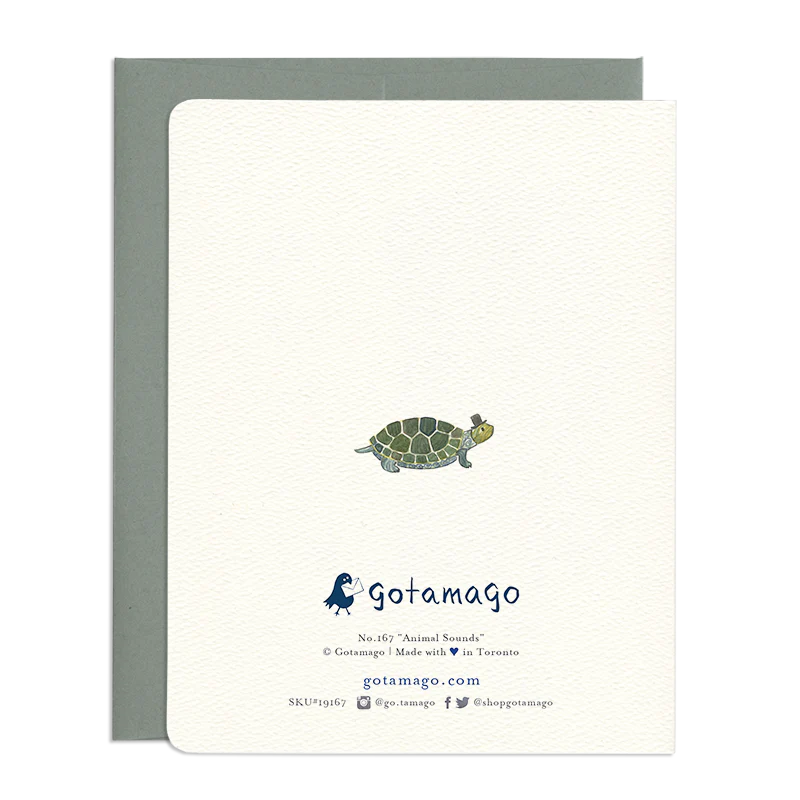Animal Sounds Birthday Card