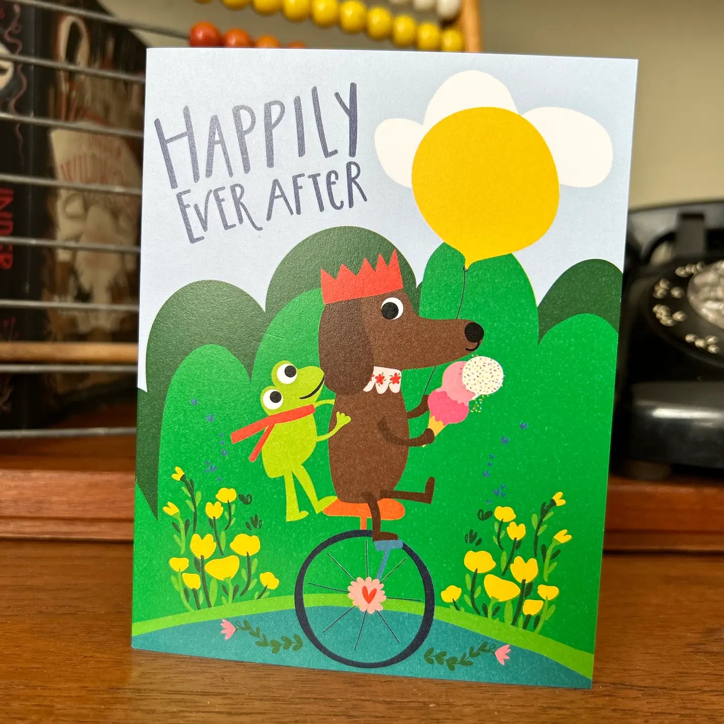 Happily Ever After Wedding Card