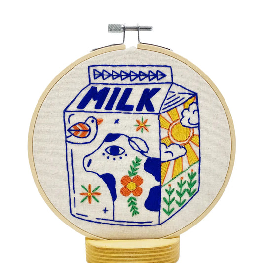 Milk Complete Embroidery Kit