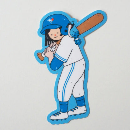 Blue Jays - Toronto Baseball Player • Die Cut Sticker