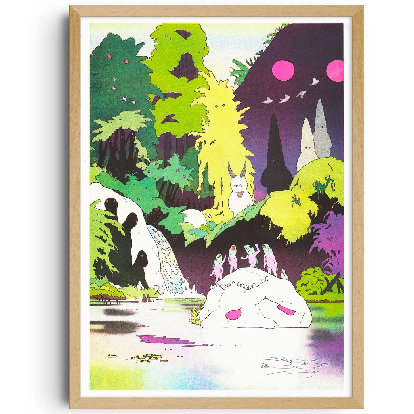 If the Spirits... - A3 Poster - Jérémie Moreau