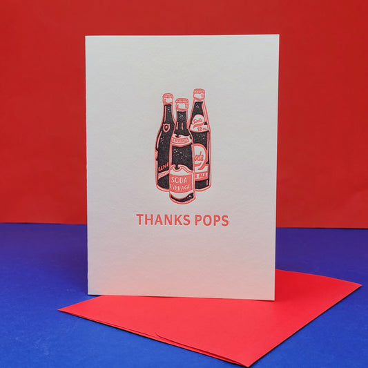 Thanks Pops Greeting Card