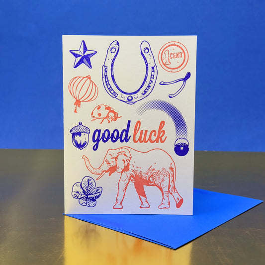 Good Luck Charms Greeting Card