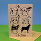 Working Dogs Greeting Card