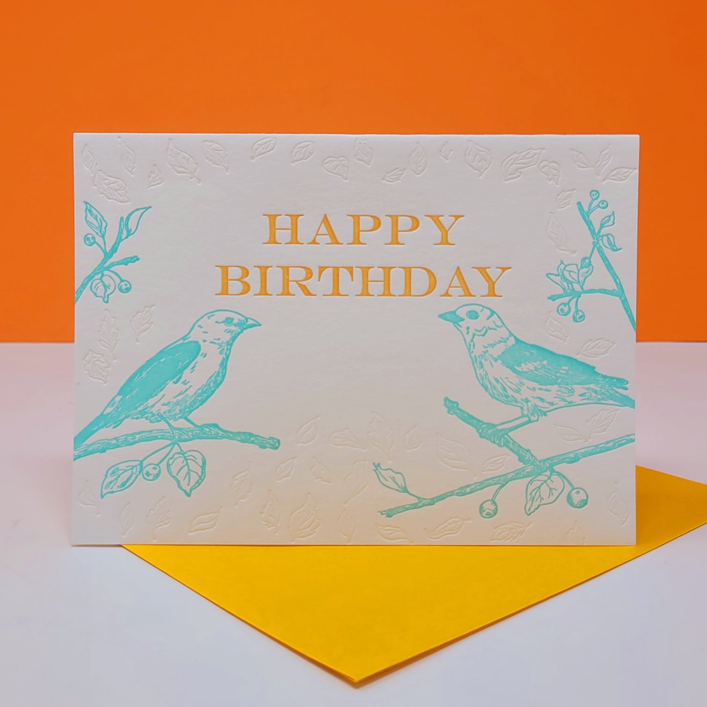 Tanagers Happy Birthday Greeting Card