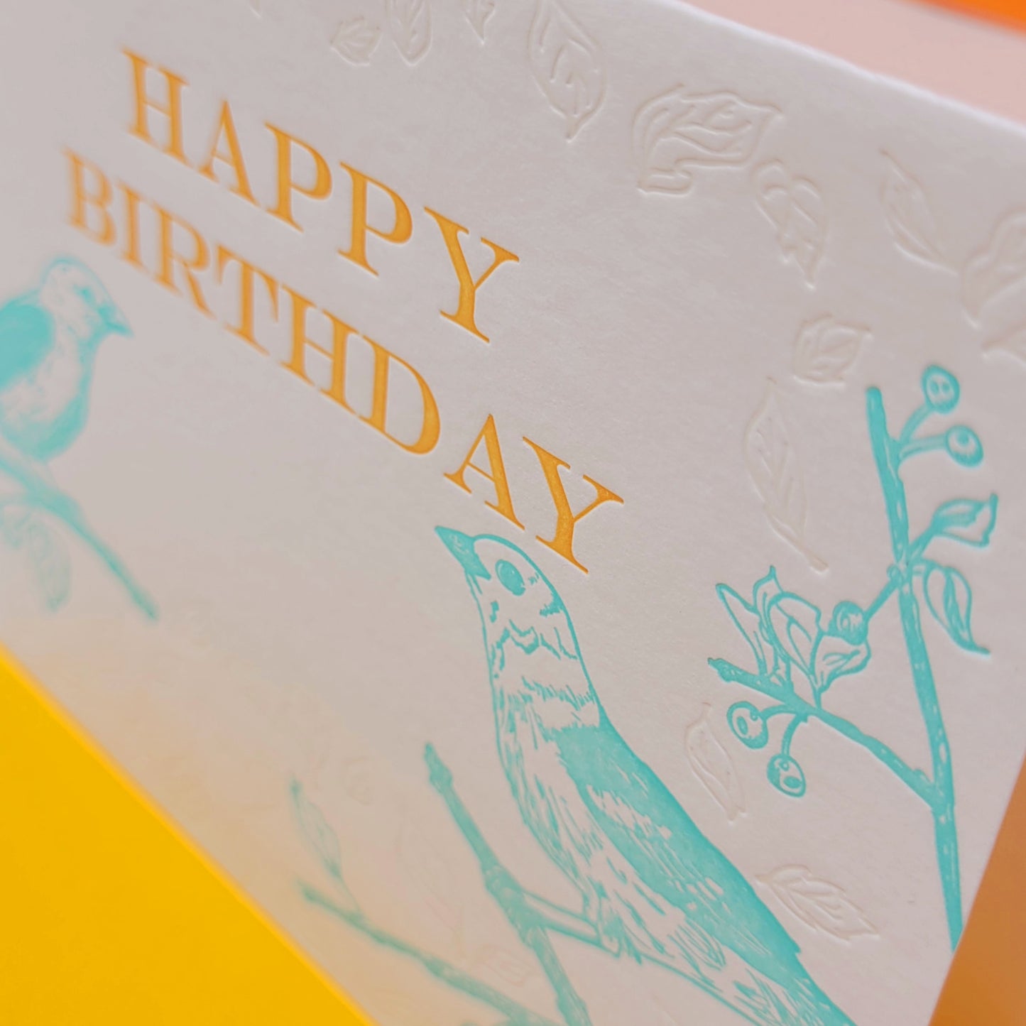 Tanagers Happy Birthday Greeting Card