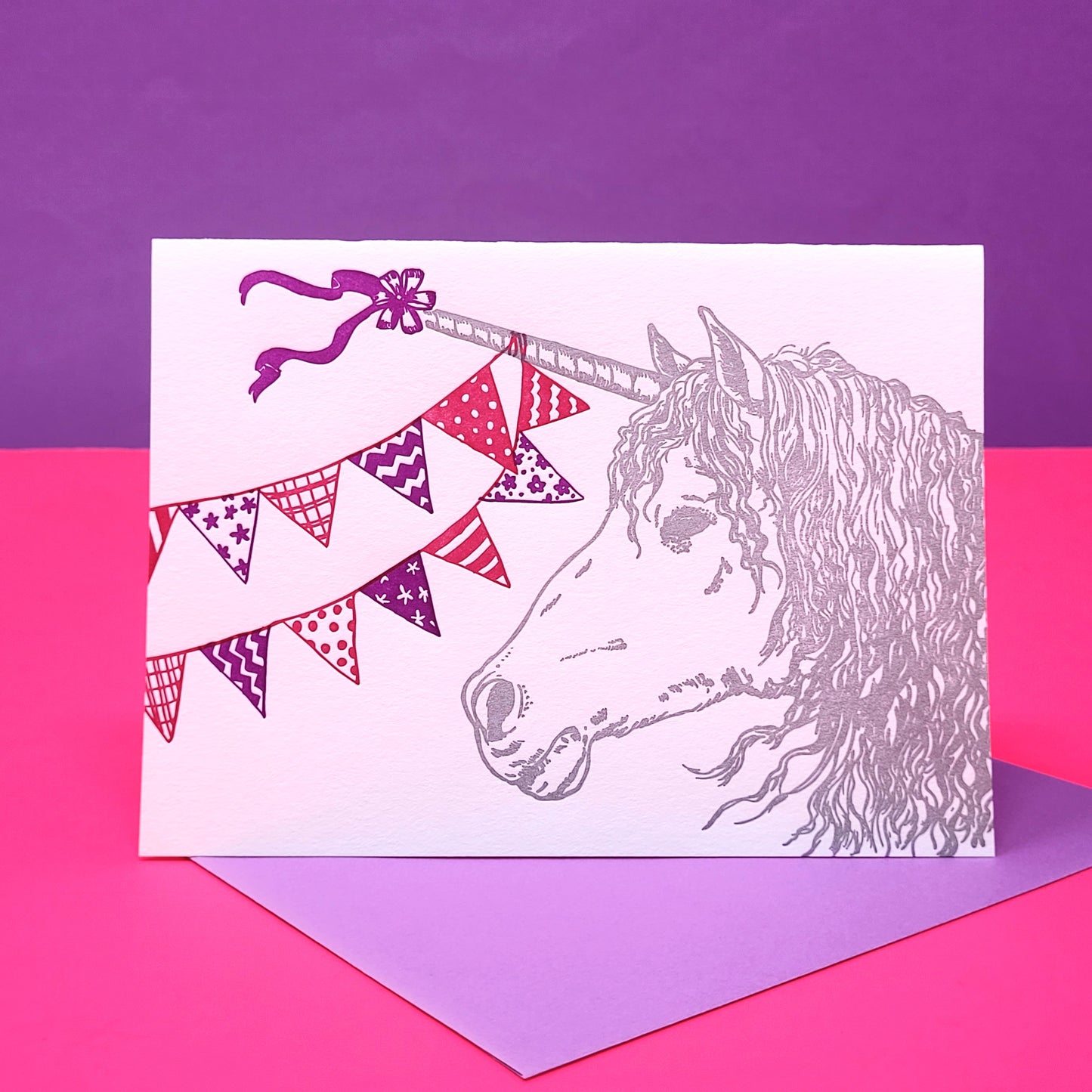 Birthday Unicorn Greeting Card