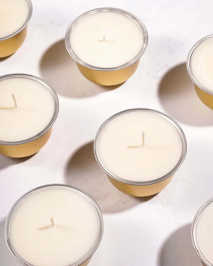 Orchard Peach & Palmarosa Refillable Concrete Candle