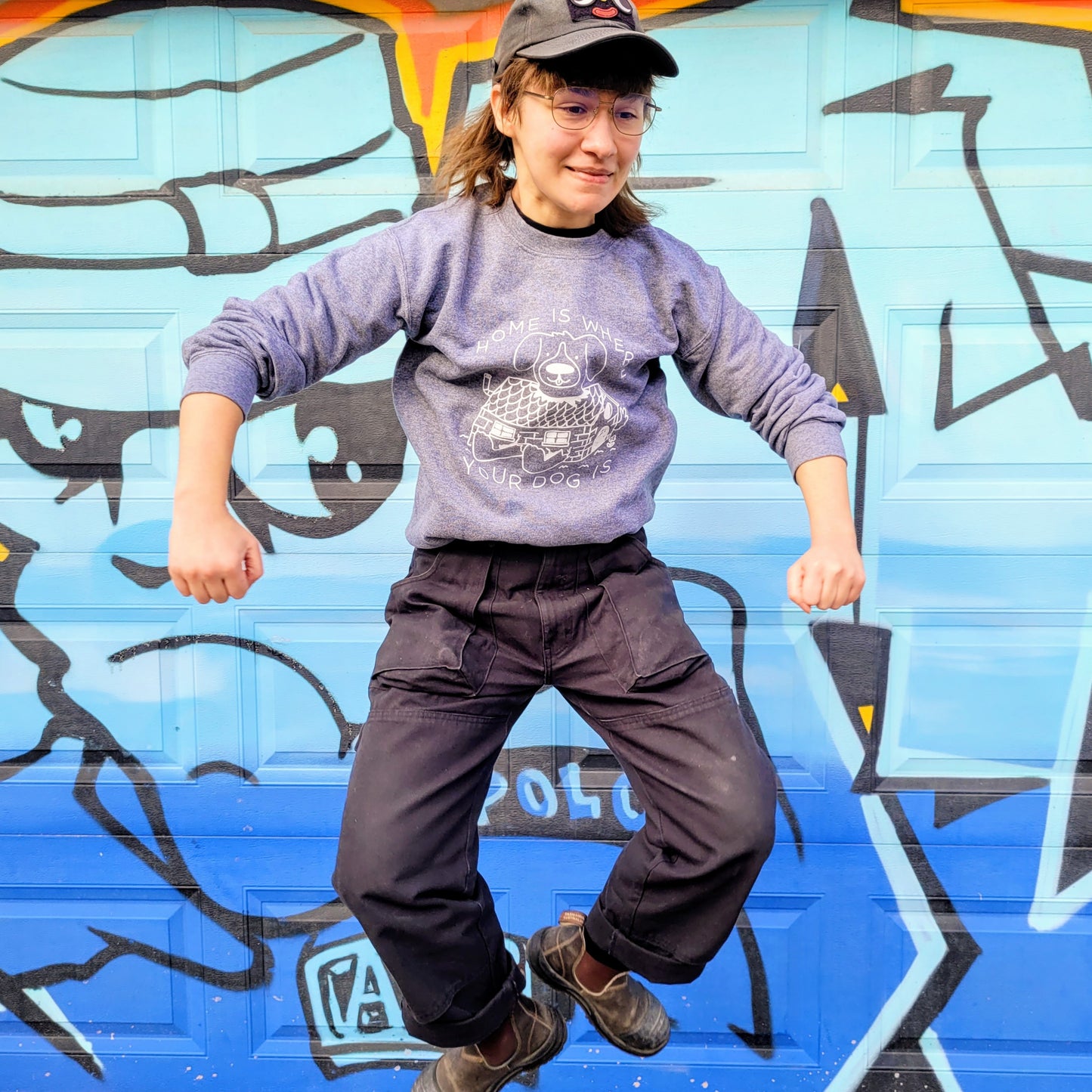 Home is Where Your Dog Is Crew Neck