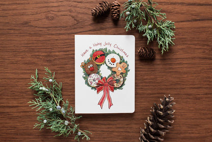 Holey Jolly Christmas - Holiday Card Set of 6