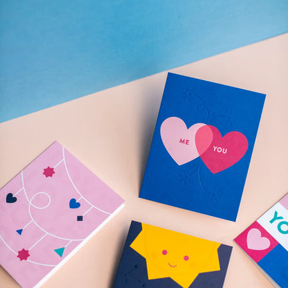 Me + You Greeting Card