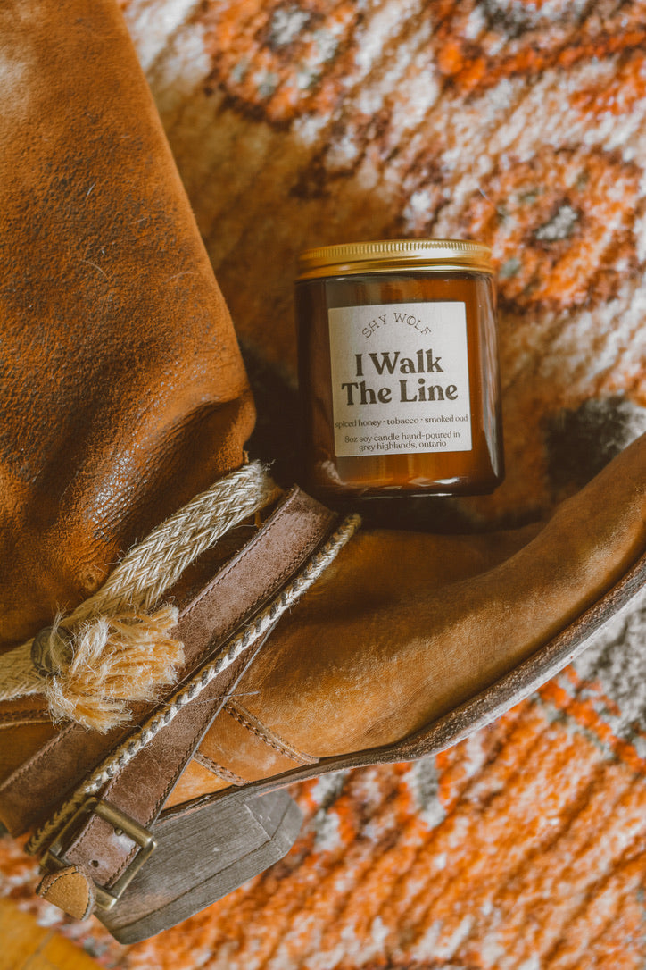 I Walk the Line Soy Candle