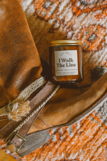 I Walk the Line Soy Candle