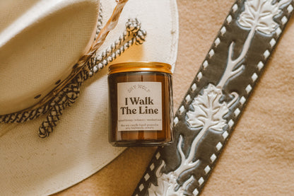 I Walk the Line Soy Candle