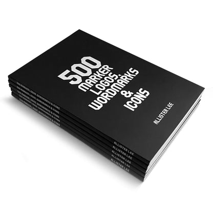 500 Marker Logos, Wordmarks & Icons Book