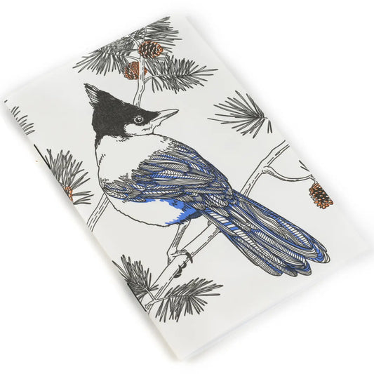 Steller's Jay Nature Birds Series - Pocket Notebook
