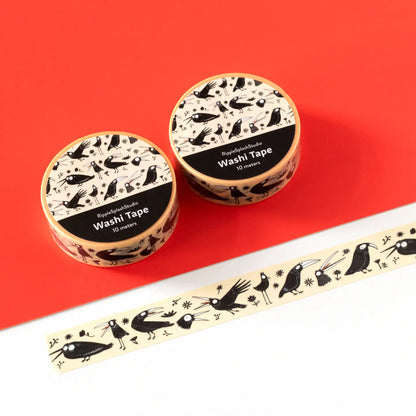 Crow Pattern Washi Tape