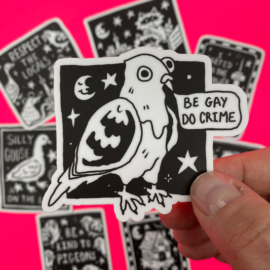 Gay Pigeon Sticker